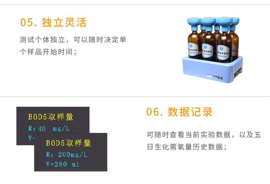 連華科技LH-BOD601S無汞壓差國標安全BOD測定儀