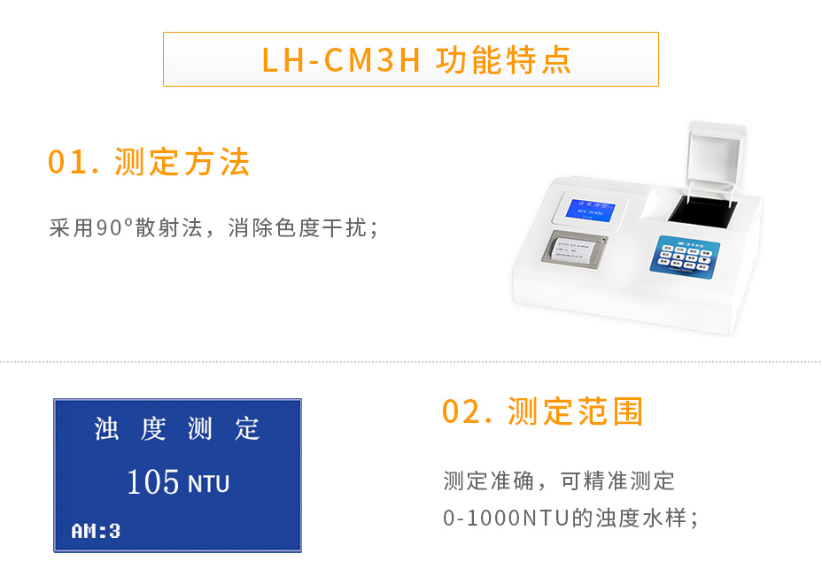 連華科技LH-NTU3M1000濁度儀